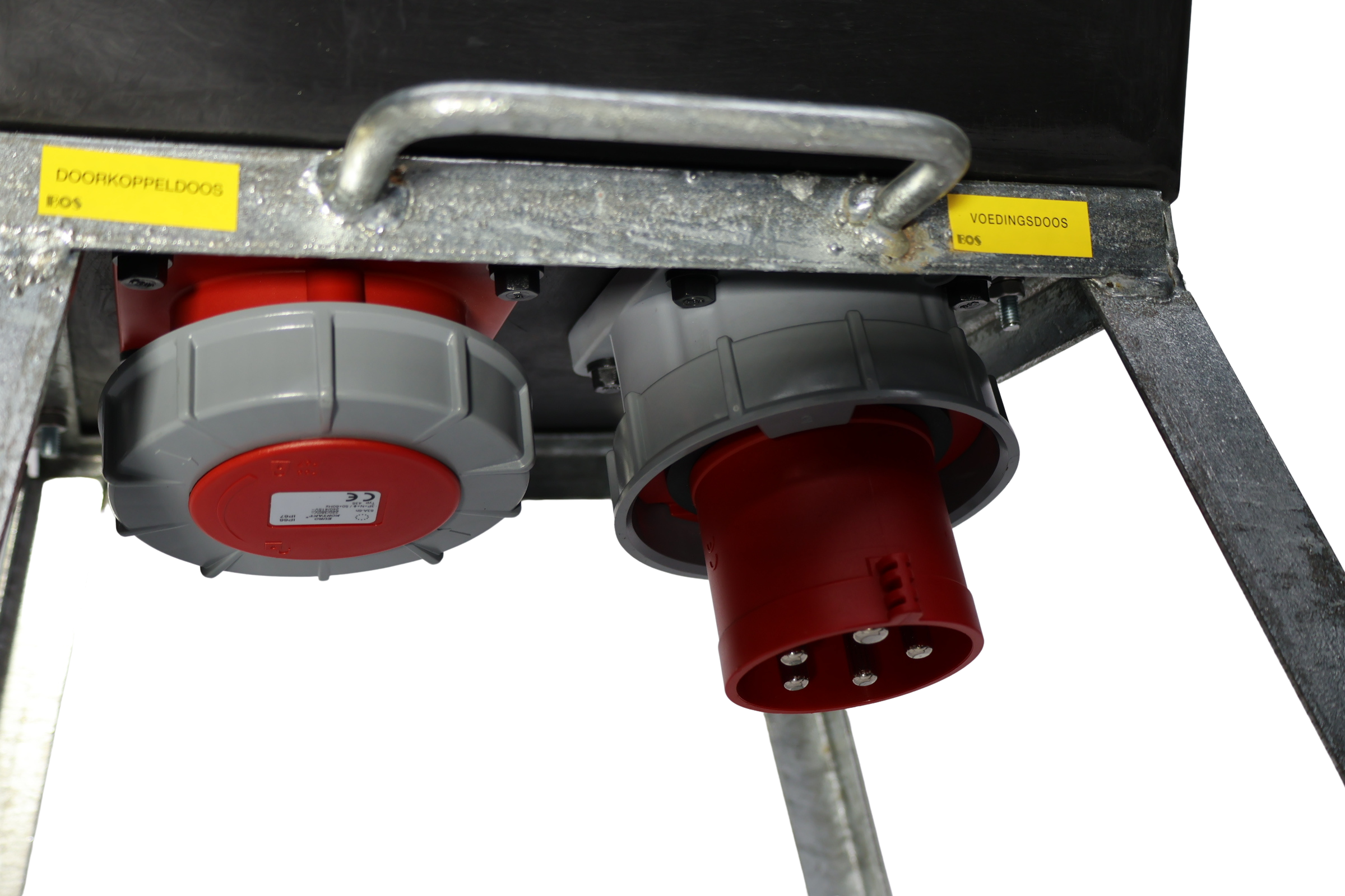 Volrubber Midi verdeelkast 63A (3x32A 6x230V) B2B - Afbeelding 2