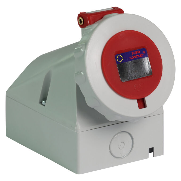 Eurokontakt® Wandcontactdoos 4p. 16A IP67