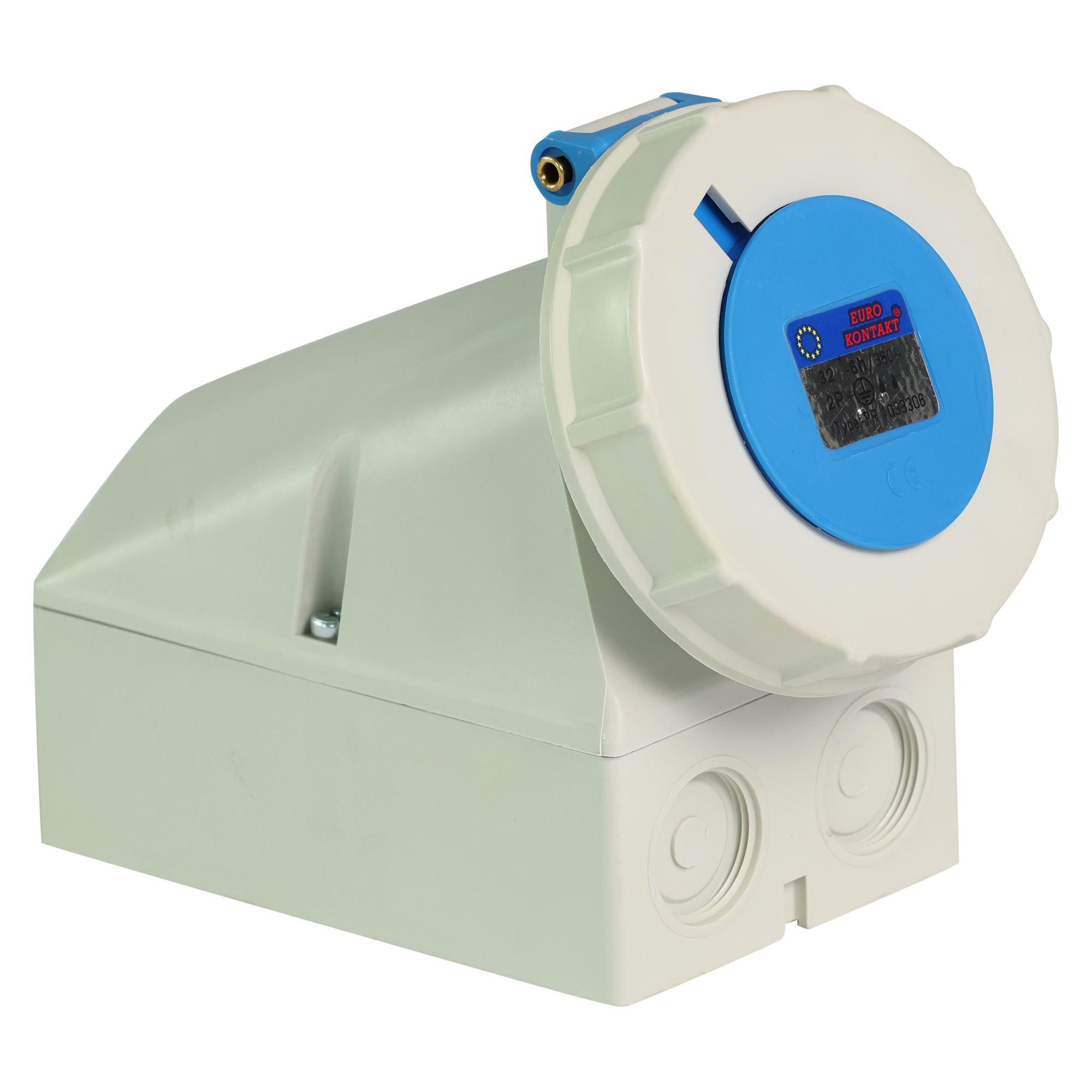 Eurokontakt® Wandcontactdoos 3p. 32A IP67