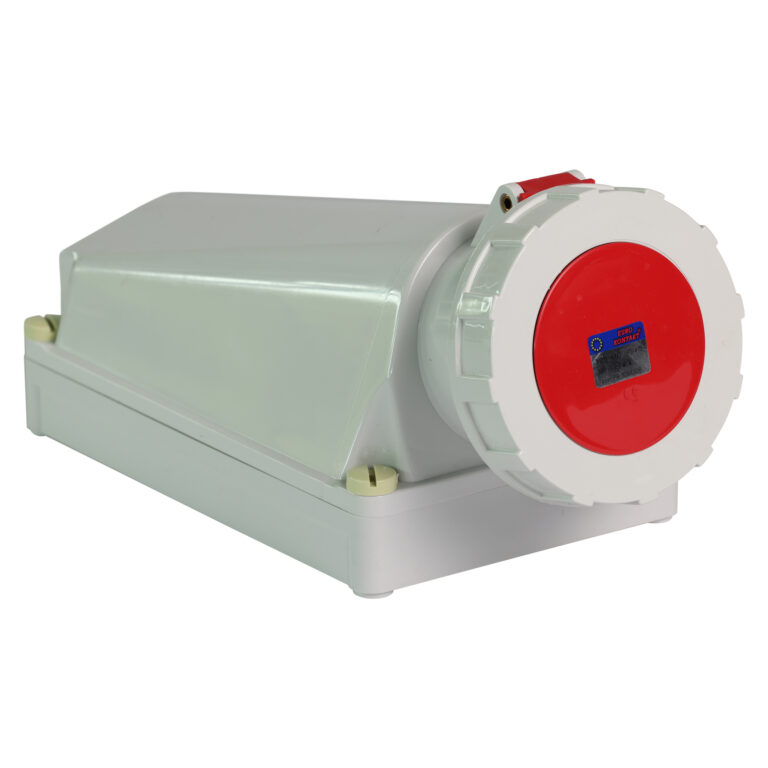 Eurokontakt® Wandcontactdoos 4p. 125A IP67