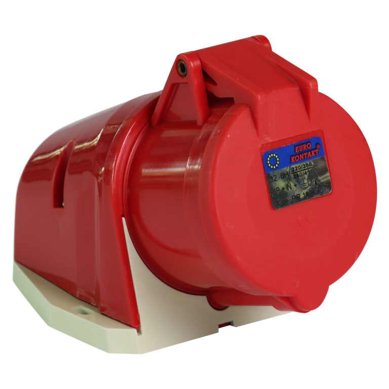 Eurokontakt® Wandcontactdoos 5p. 32A IP44
