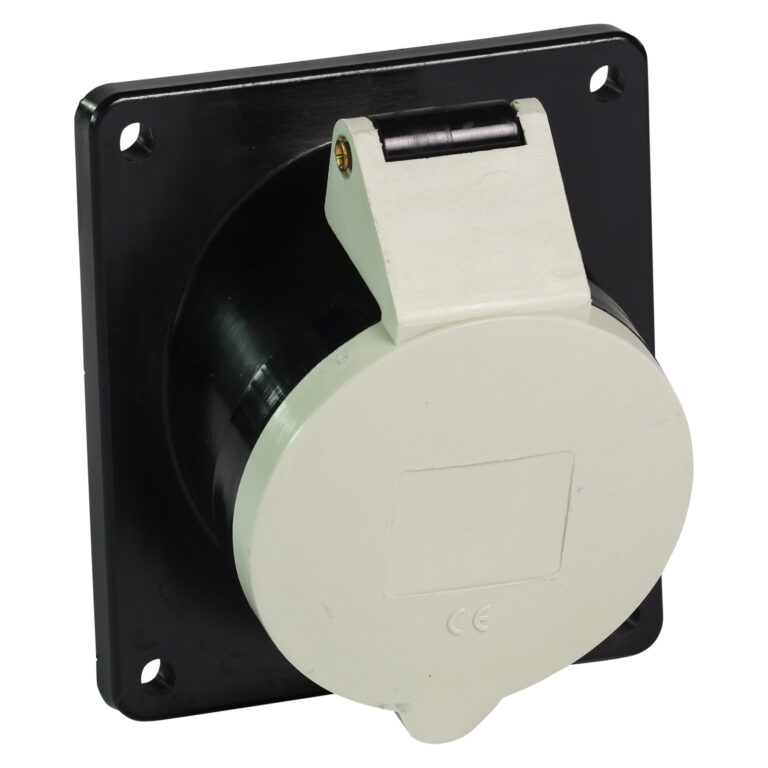 Eurokontakt® Inbouwcontactdoos 5p. 32A klokstand 1h IP44