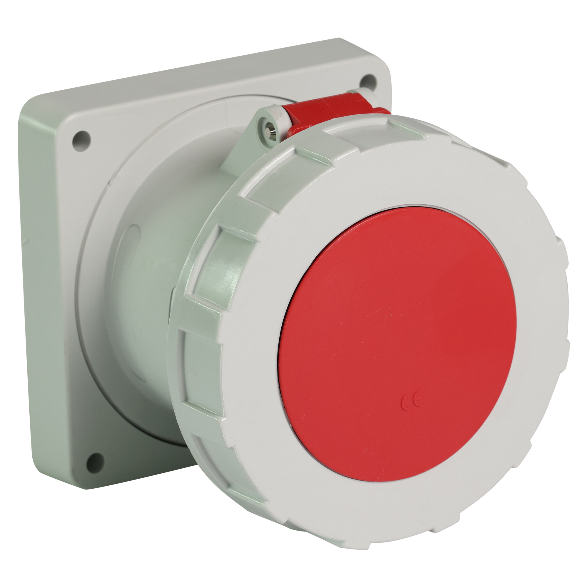 Eurokontakt® Inbouwcontactdoos 5p. 125A IP67 - Recht model