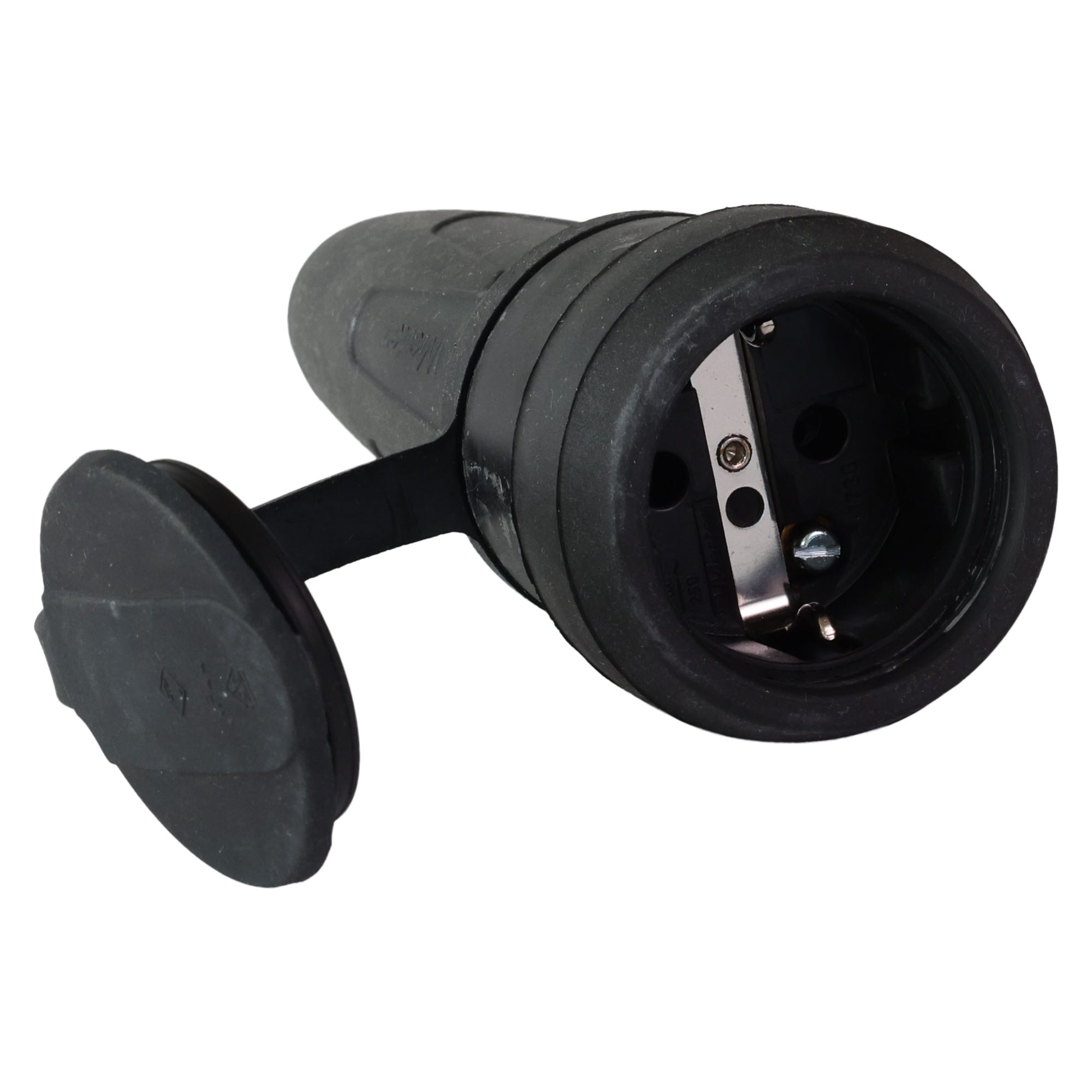 Merten koppelcontactstop 2p. + randaarde 16A (173051)