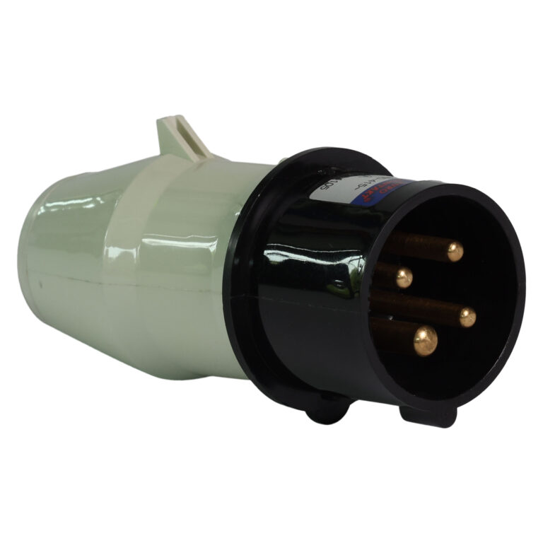 Eurokontakt® Contactstop 4p. 16A klokstand 5h IP44