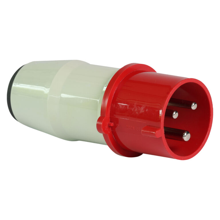 Eurokontakt® Contactstop 3p. 32A klokstand 9h IP44