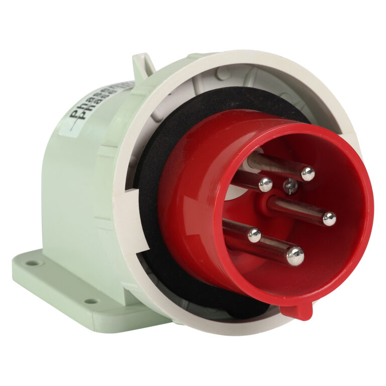 Eurokontakt® Apparaatcontactdoos 5p. 32A IP67 - met fasewisselaar