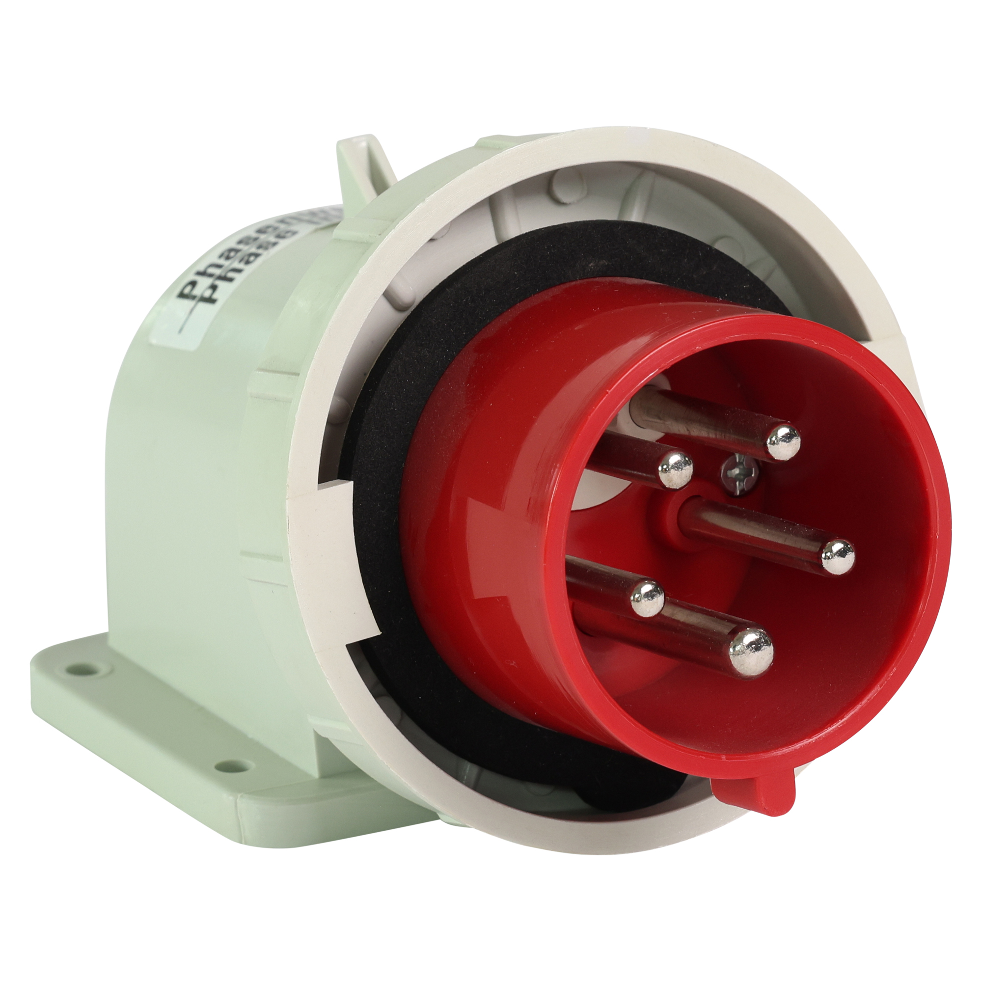 Eurokontakt® Apparaatcontactdoos 5p. 32A IP67 - met fasewisselaar