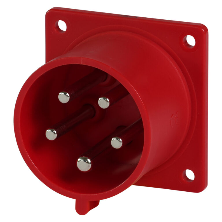 Eurokontakt® Apparaatcontactdoos 5p. 32A IP67 - Recht model