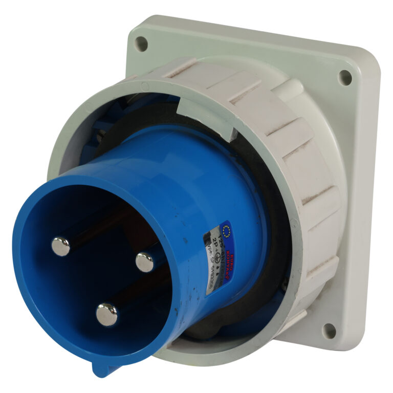 Eurokontakt® Apparaatcontactdoos 3p. 125A IP67