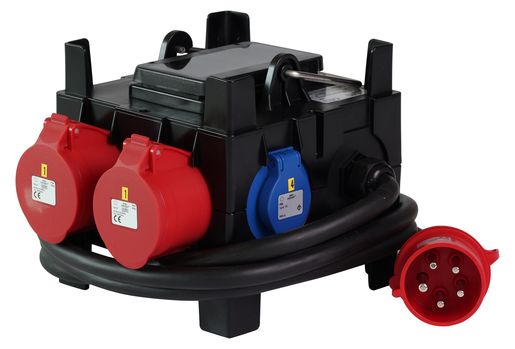 Multifunctionele verdeelkubus 32A W 2 1A 3L - B2B